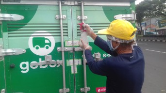 GoBox bersinergi dengan Nutrisi Garda Terdepan, Dukung Tenaga Kesehatan di Surabaya Raya