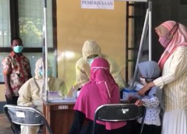Hasil Rapid Tes Keluarga Pasien Positif Bawean Non Reaktif