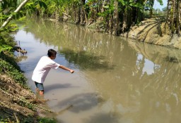 Bocah Balongbendo, Terpeleset dan Tenggelam di Sungai