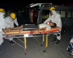 Begal Gresik Hajar Pemotor di Fly Over Prambangan