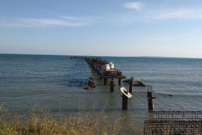 Dermaga Gili Ambrol Kejari Sumenep Tunggu Audit