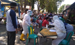 14 Pedagang Pasar Probolinggo Positif, 108 Lainnya Reaktif