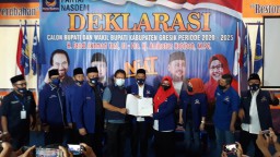 Rekom NasDem di Pilbup Gresik Untuk Pasangan Niat