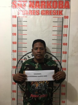 Sembunyikan Sabu di Dompet, Warga Bungah Gresik Digerebek