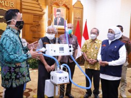 Pemprov Jatim Disumbang Ventilator HFNC dari LIPI