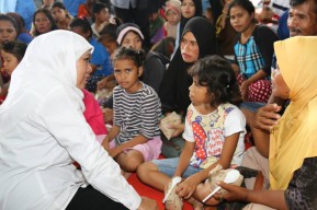 Sambut Hari Anak, Gubernur Khofifah Minta Lakukan Kegiatan Positif dan Produktif
