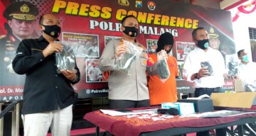 Empat Kali Panen Ganja, Warga Malang Akhirnya Tertangkap