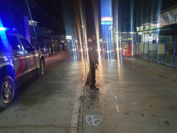 Bonceng Tiga, Pemotor Wanita di Driyorejo Gresik Tabrakan dengan Polisi