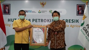 Petrokimia Gresik Raih SMAP SNI ISO 37001:2016