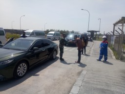 Jamin Keamanan Proyek JTB, Perwira Staf KSAD Datang Ke Bojonegoro