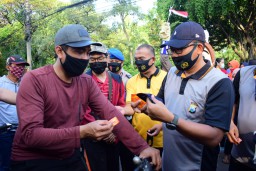 Ribuan Masker Forkopimda Sidoarjo Tersebar Ke Masyarakat