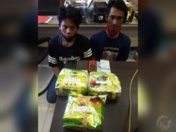 Bawa 3 Kg Sabu, Dua Pengedar Ditangkap Polda Jatim