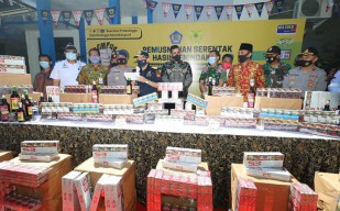 Hingga Agustus 2020, Bea Cukai Probolinggo Sita 3,6 Juta Batang Rokok Putihan