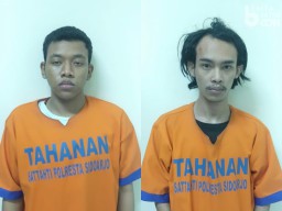 Dua Pengguna Sabu Waru Sidoarjo Disergap Polisi