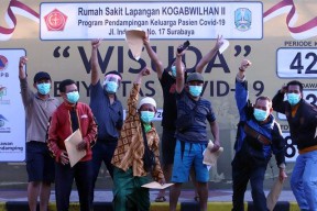 1.105 Pasien RSDL Indrapura Sudah Waras dari Covid-19