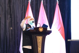 Kasus Positif Covid-19 Jatim Tembus 38 Ribu, Gubernur Khofifah 'Ketir-ketir'