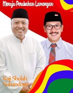 Handoyo ‘Pincang’, Nama Kaji Sholah Menguat Sebagai Cawabup Lamongan