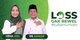 Khozanah-Anwar Resmi Direkom PKB di Pilbup Tuban
