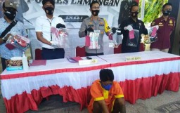 Untuk Beli Arak, Pemuda Lamongan Curi Perhiasan dan Uang Tetangga
