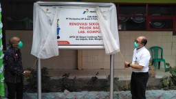 PT Pertamina EP Asset 4 Poleng Bantu 300 Buku Pojok Baca Untuk SDN Lembu Paseser Bangkalan