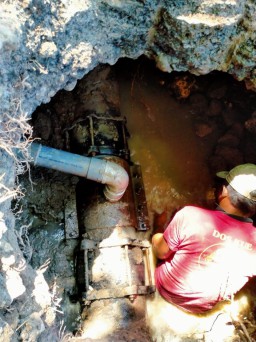 Pipa PDAM Sering Bocor Terkena Alat Berat Proyek Jalan Raya, Pelanggan Kesulitan Air Bersih