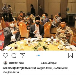 Soal Foto Wagub Jatim Acungkan Dua Jari, Jika Terbukti Akan Dilaporkan ke Mendagri