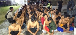 Polres Nganjuk Amankan 115 Pendekar dari Dua Perguruan