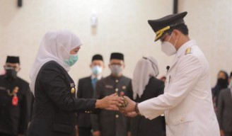Dilantik Khofifah Jadi Wali Kota Pasuruan, Teno Bakal Cuti 71 Hari