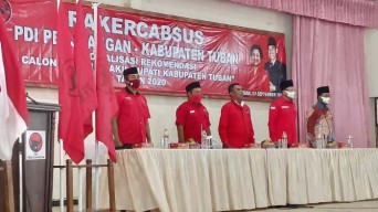 PDIP Tuban All Out Dukung Menangkan Pasangan Setiajit-Armaya