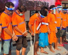 Melawan Petugas,  Begal Motor sekaligus Penadah Dibuat Pincang   