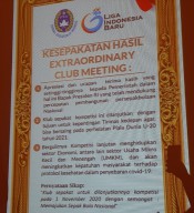 18 Klub Liga 1 Sepakat Kompetisi Dimulai 1 November 