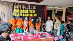 Jadi Kaki Tangan Bede Sokobanah  Sampang,  Tiga Emak-emak di Bangkalan Dibekuk   