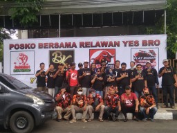 Relawan Yes-Bro Disatukan Dalam Rumah Kaca Lamongan