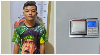 Pemuda Lulusan SD asal Driyorejo Ini Simpan Sabu di Kamarnya