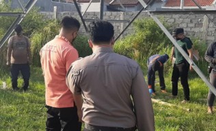 Pria Tinggi Besar Tergantung di Tiang Listrik Jaringan SUTET Probolinggo