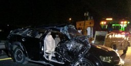 Pajero Terguling di Tol Sidoarjo, Satu Tewas Satu Luka-luka