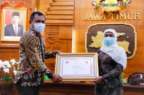 Jelang HUT, Pemprov Terima Kado Penghargaan dari Mendagri