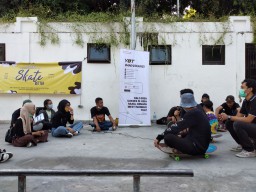 Lawan Stigma Olahraga Jalanan, Komunitas Skateboard Banyuwangi Kolaborasi