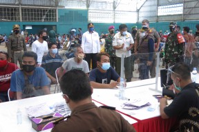 Sedikit Lagi Sidoarjo Masuk Zona Kuning, Operasi Prokes Covid-19 Masih Gencar Dilakukan