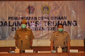 Bupati Gresik Sambari Ingatkan Kades dan Perangkat Untuk Siapkan Data Dukung Program PTSL