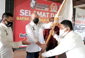 La Nyala Sambangi Buzcamp di Way Kanan Lampung