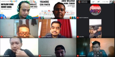 AMSI Jatim Kawal Cek dan Fakta Debat Pilwali 2020