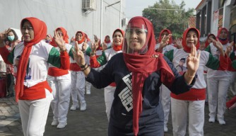 Cawabup Sidoarjo Dwi Astutik Ajak Warga Jenggolo Pilih Pemimpin Yang Cerdas dan Amanah