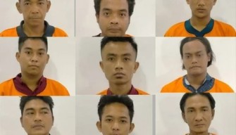 Jamaah Sabu Asemrowo Digerebek Polisi, Sembilan Orang Diamankan