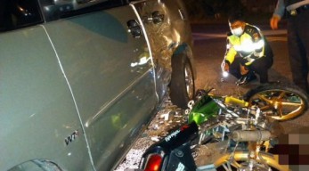 Tabrak Innova Belok Mendadak, Pengendara Ninja di Tulungagung Tewas