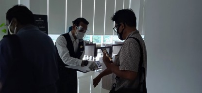 Hotel Santika Gresik Terapkan Pelayanan Standar Prokes, Pengunjung Dijamin Bisa Istirahat Aman dan Nyaman