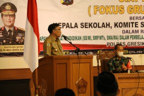 Bupati Siapkan Perbup Sekolah Tatap Muka, Jika Muncul Klaster Sekolah Pemkab Gresik Siap Tutup Kembali