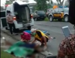 Sepeda Motor Lawan Truk, Nyawa Tiga ABG Asal Sampang Melayang di Bangkalan
