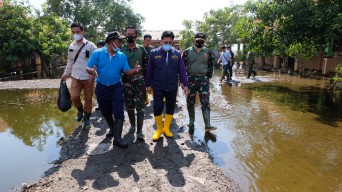 Atasi Banjir Sidoarjo, Pj Bupati Berharap Bisa Bangun Waduk dan Normalisasi Sungai