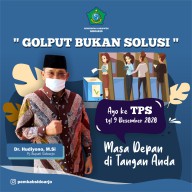 Pj Bupati Sidoarjo Cak Hud Ajak Warga Sidoarjo Tidak Golput di Pilbup 9 Desember 2020